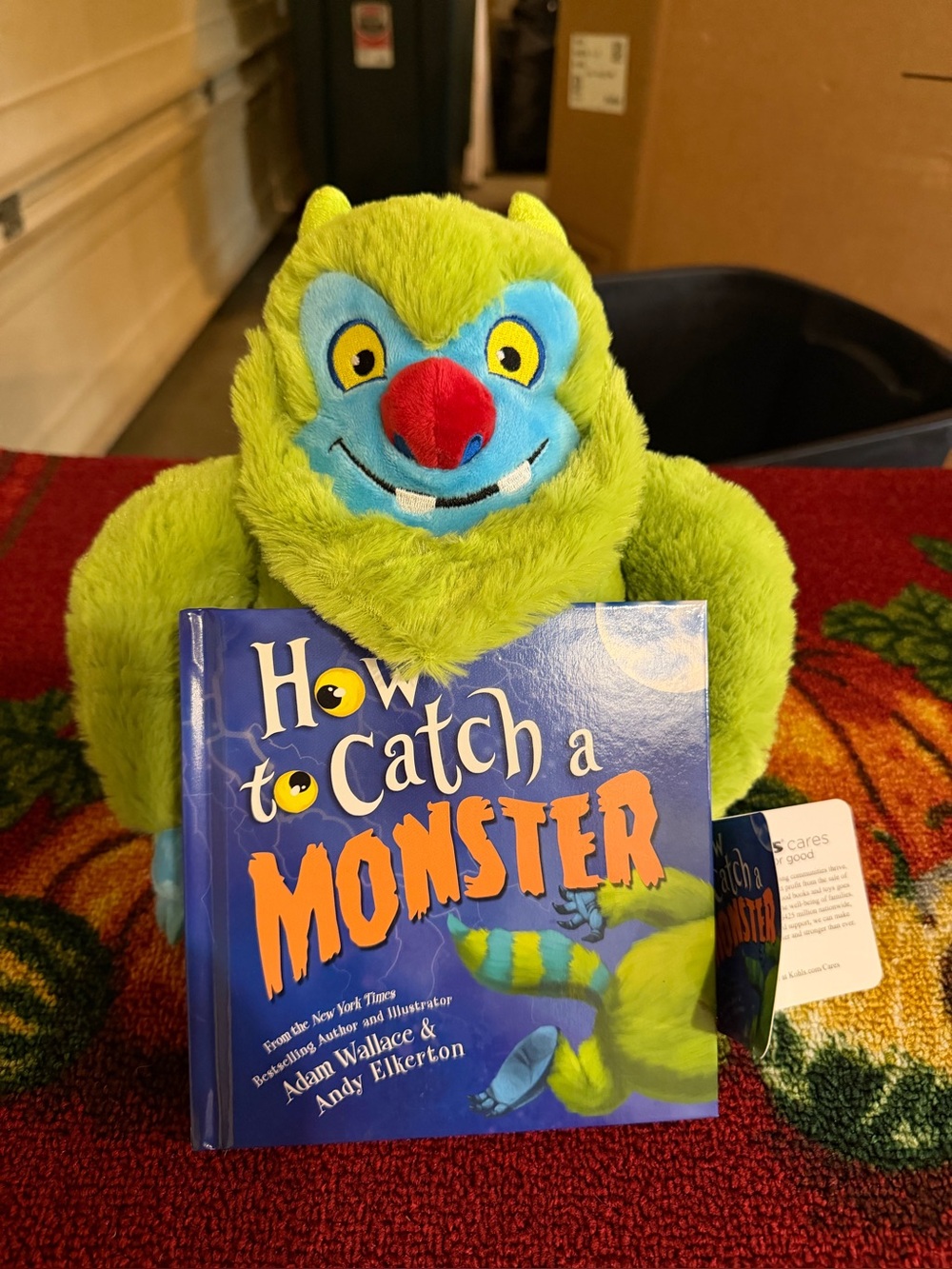 NEW How to Catch a Monster Halloween Book and Plush Bundle by Kohl's